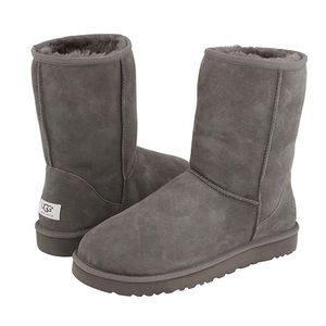 Classic gray UGG boots